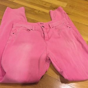 Pink jeans