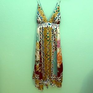 Very Sexy 100% Silk Flare Dress