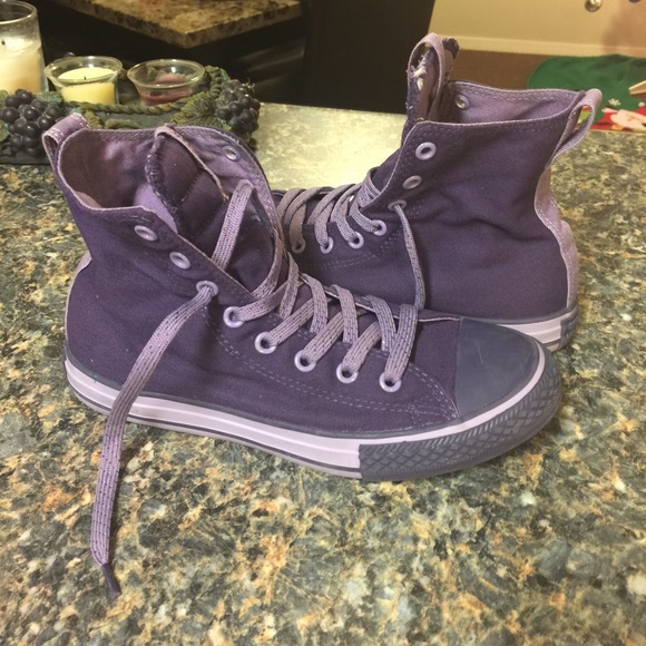 Purple converse