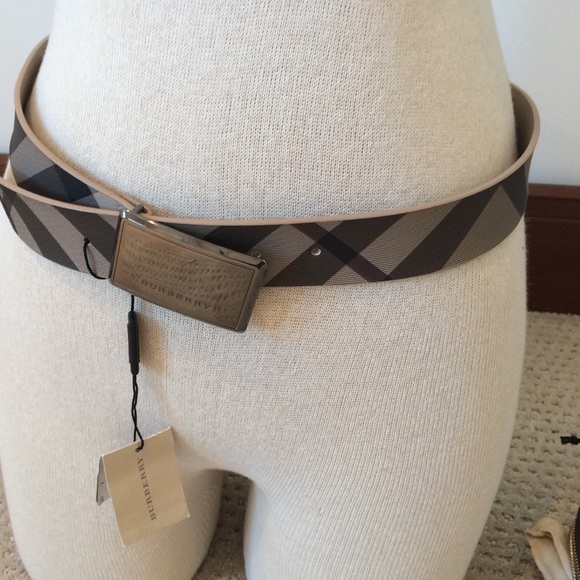 Authentic Burberry men's belt