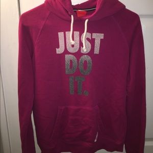 Hooded Nike sweatshirt
