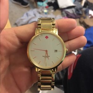 Gold Kate spade watch