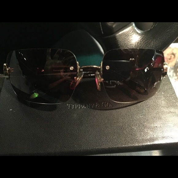 Tiffany rimless glasses