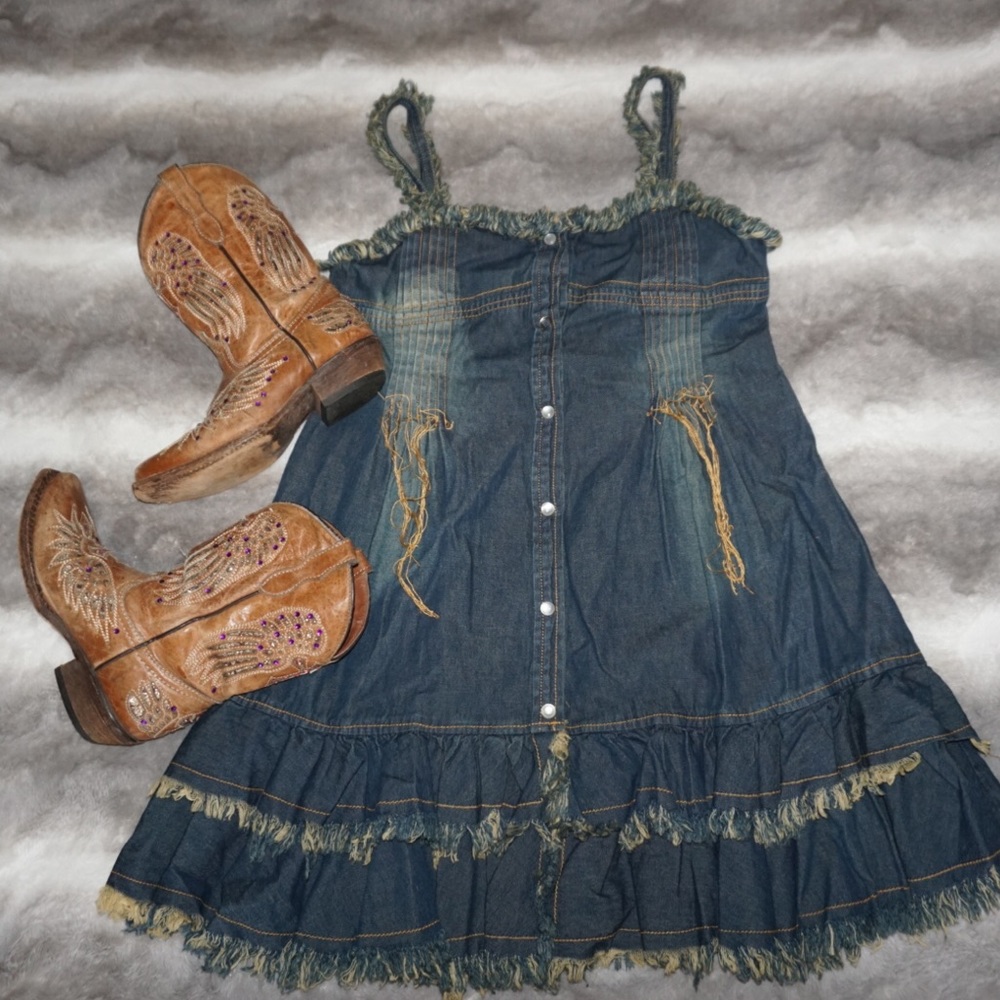 Blue jean top