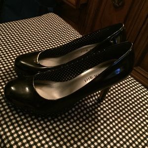 Patent Black Heels