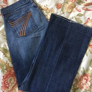 7 for all mankind dojo jeans size 30