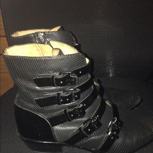 L.A.M.B Odd Boot Women's Black