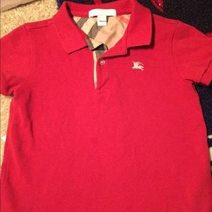 Boys Burberry shirt