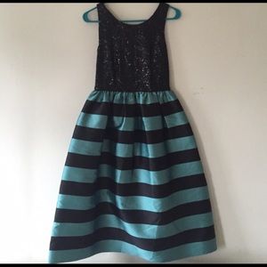 Leifsdottir sequin striped dress