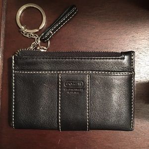 Coach Coin/Card Holder Keychain