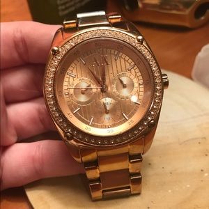 Armani Exchange Rose Gold Watch