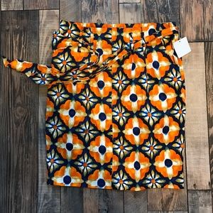 Zara Patterned Pencil Skirt