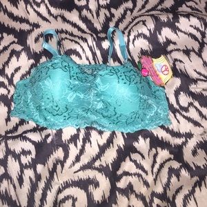 Turquoise cami bra