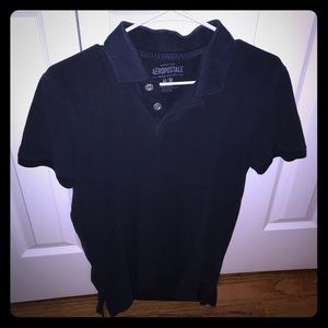 Men's uniform Aeropostale navy polo