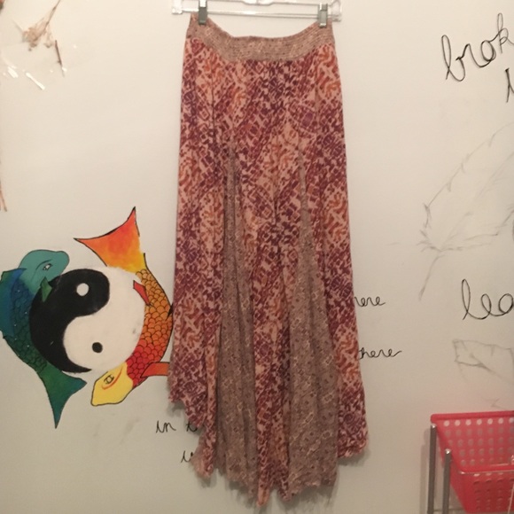 Free people maxi skirt