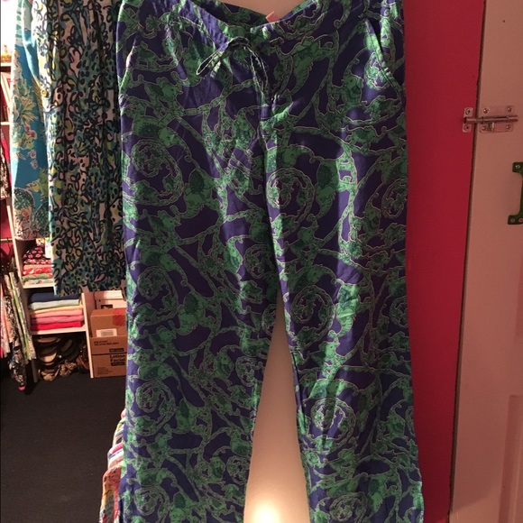 NWOT Lilly Pulitzer Loopy Philippa Pant- Small - Picture 2 of 4