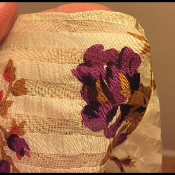 *SOLD* Vintage Betsy Johnson floral halter dress - Picture 6 of 7