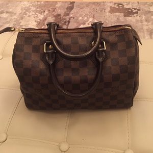 Louis Vuitton Speedy 25 Damien Ebene Canvas