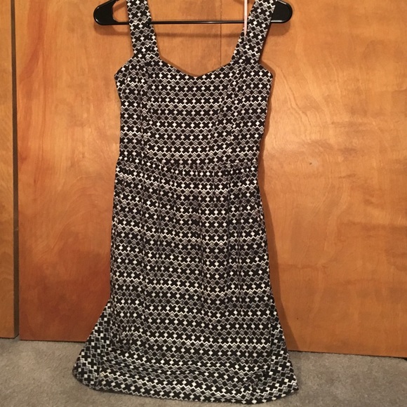 X-patterned Forever 21 mini dress