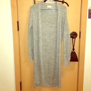 Long cardigan sweater