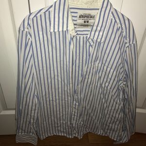 Men's white medium Aeropostale dress shirt