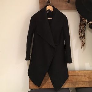 H&M black coat
