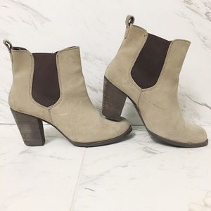 Steve Madden Suede Heeled Ankle Boots