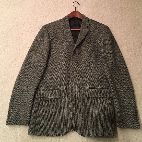 Ralph Lauren Herringbone Blazer 40R