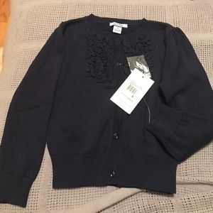 Hartstrings navy cardigan 4t