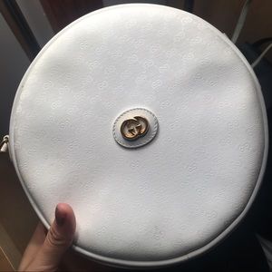 Gucci White Circle Purse!