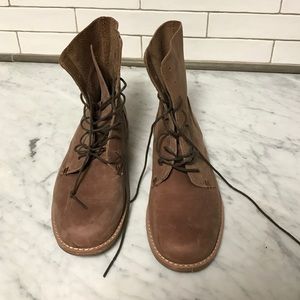 Brown olukai boots