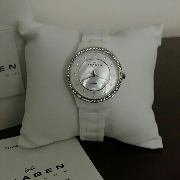 Authentic Skagen Watch with Diamonds