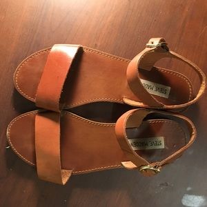 Leather summer sandals