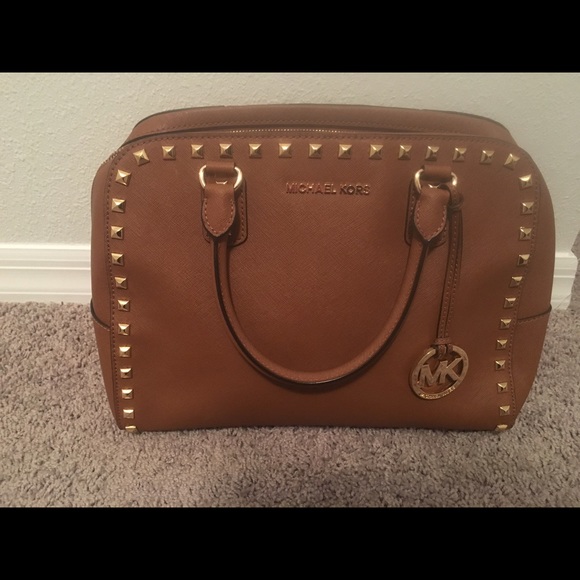 Michael Kors Studded Satchel