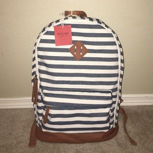 Striped Navy Mossimo Backpack