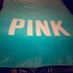 Victoria's Secret PINK sherpa blanket
