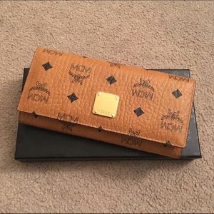 MCM Vintage Flap Wallet