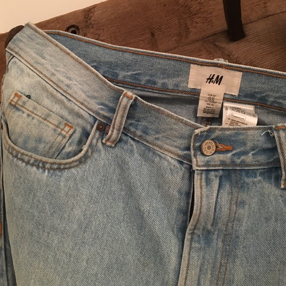 H&M light wash jean
