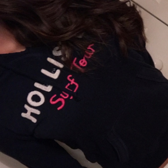 Women's hoodie navy hollister small