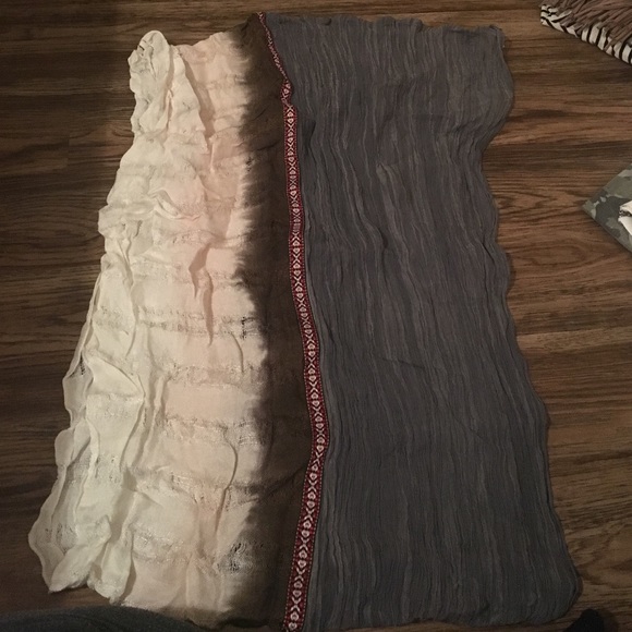 Tye dye scarf from the Buckle
