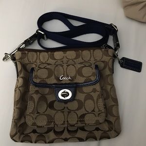 Coach cross body purse