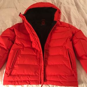 Boys Rossignol Ski Jacket Blaze Red Size 12