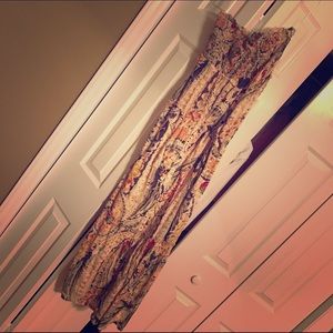 Women's strapless American eagle maxi dress xs
