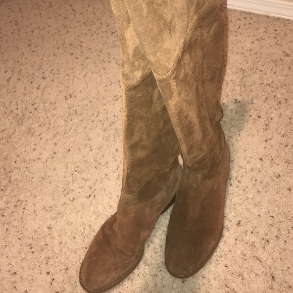 Evaline Suede Boot in CHOCOLATE - Sale | Michael Kors [US] Michael Kors Suede boots