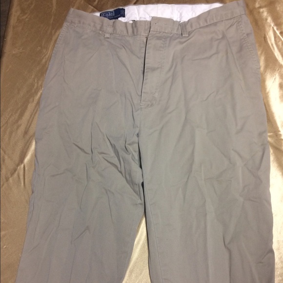 Beige men's Ralph Lauren pants 35/30