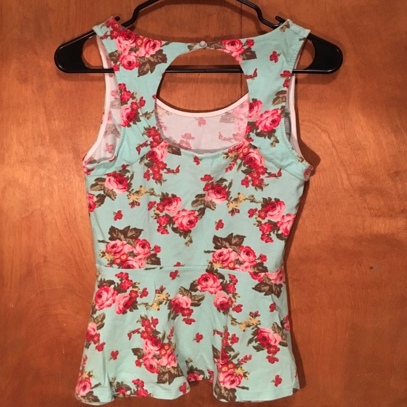 Kirra top with floral pattern - Picture 2 of 2