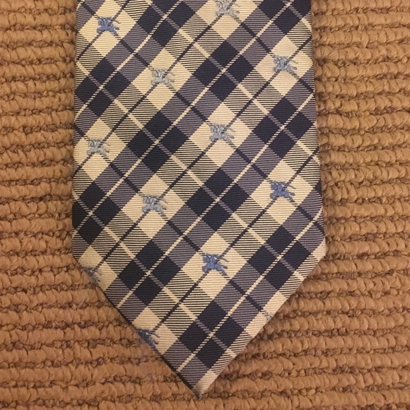 Burberry plaid tie
