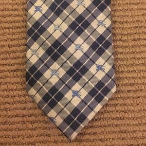 Burberry plaid tie