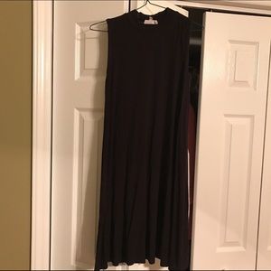 Little black dress size sm knee length cotton