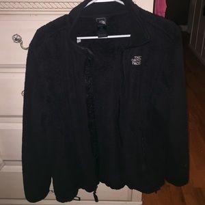 Fleece zip-up NorthFace jacket